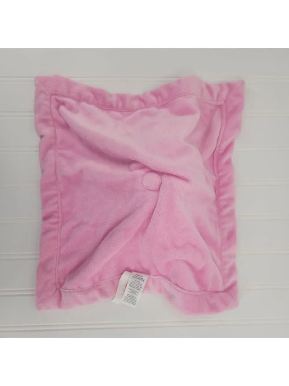 Carters Elephant Lovey Pink Plush Security Blanket Polka Dot Baby Comfort Toy